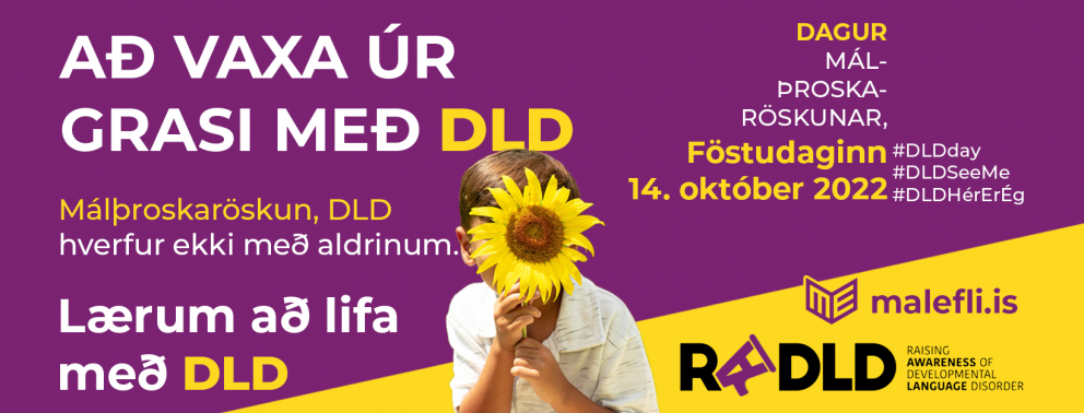 Alþjóðlegur dagur málþroskaröskunar, 14. október 2022